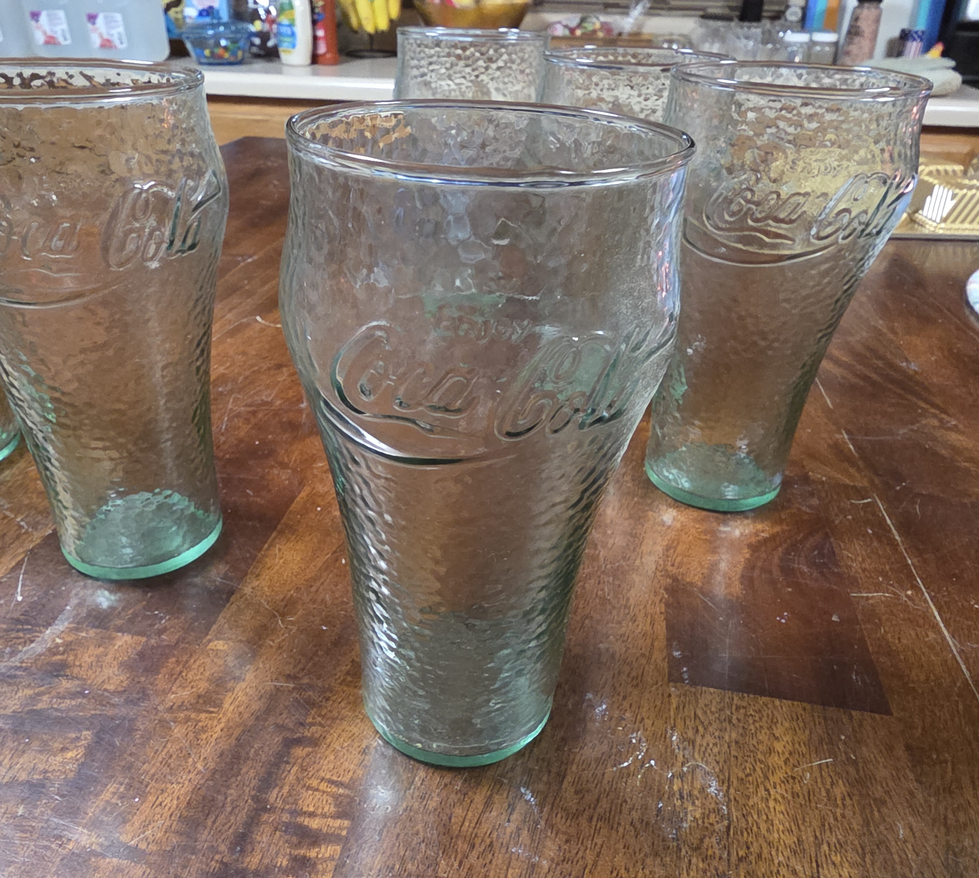 Coca Cola Glass Pitcher and Glass Set - left