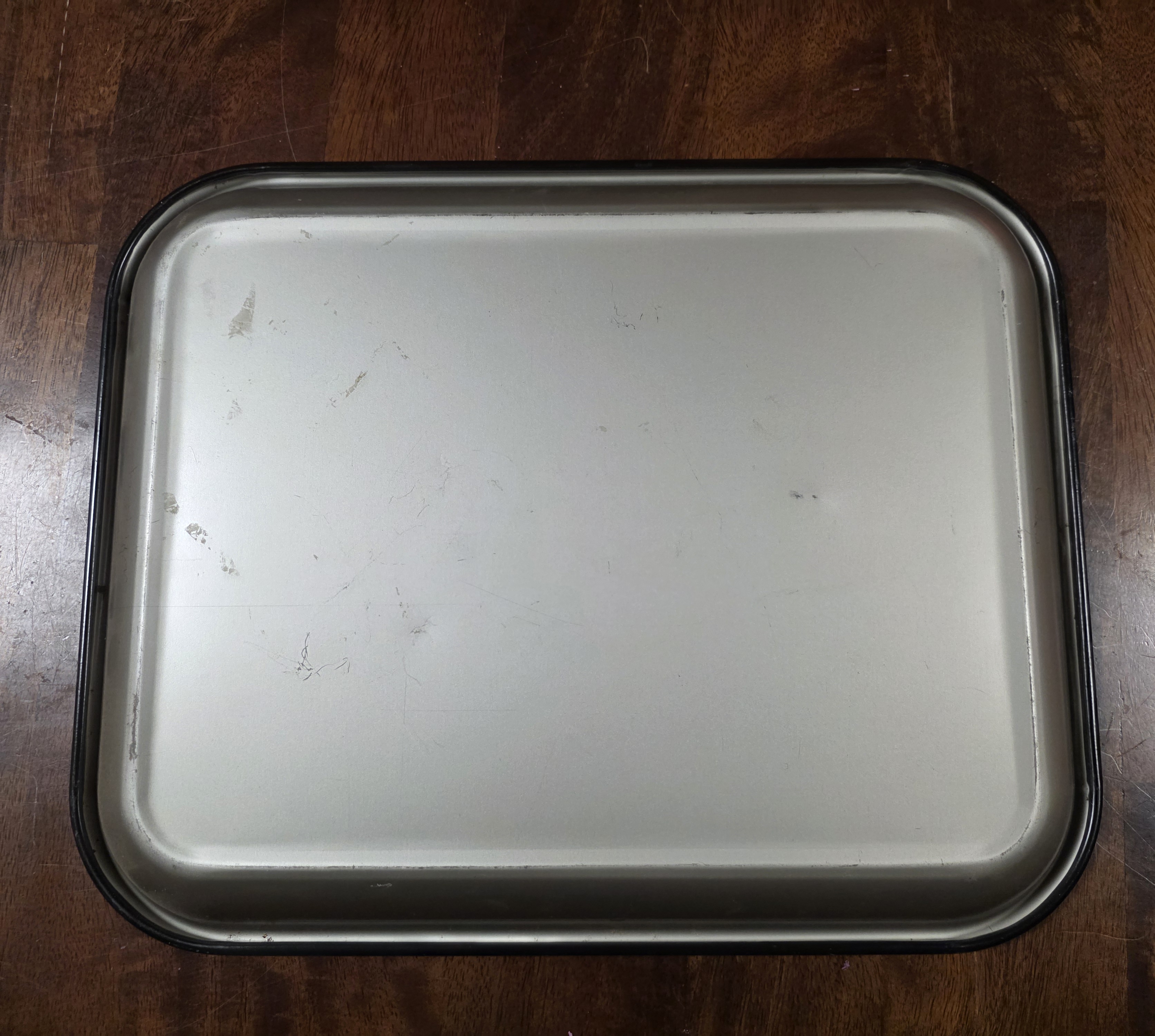 Coca-Cola Promotional Tray featuring Norman Rockwell 'Boy Fishing' Art - bottom