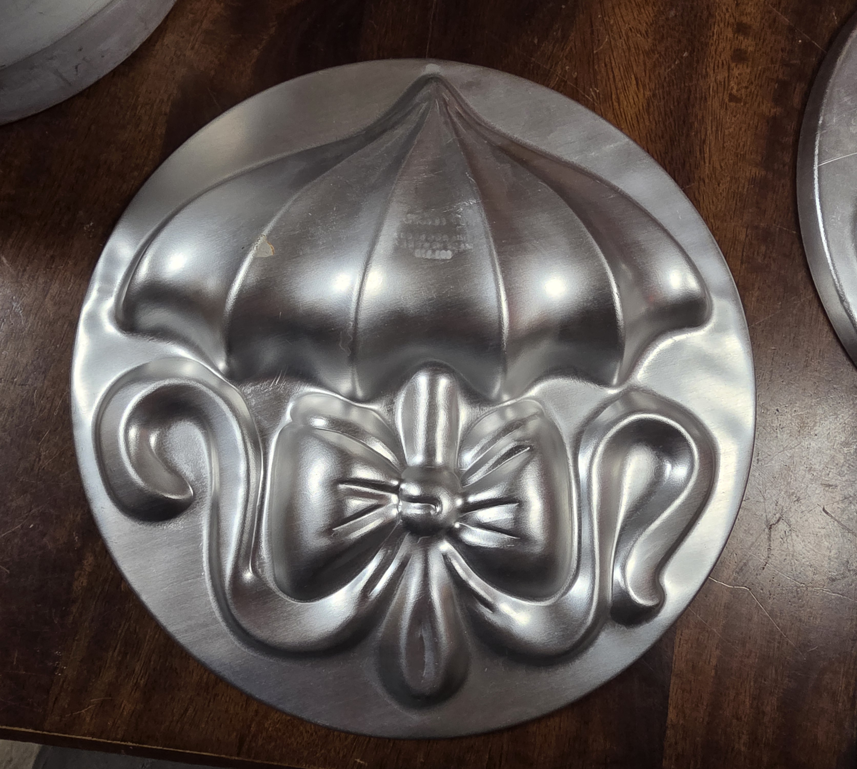 Wilton Holiday-Themed Cake Pans (Pumpkin, Santa, Umbrella) - right
