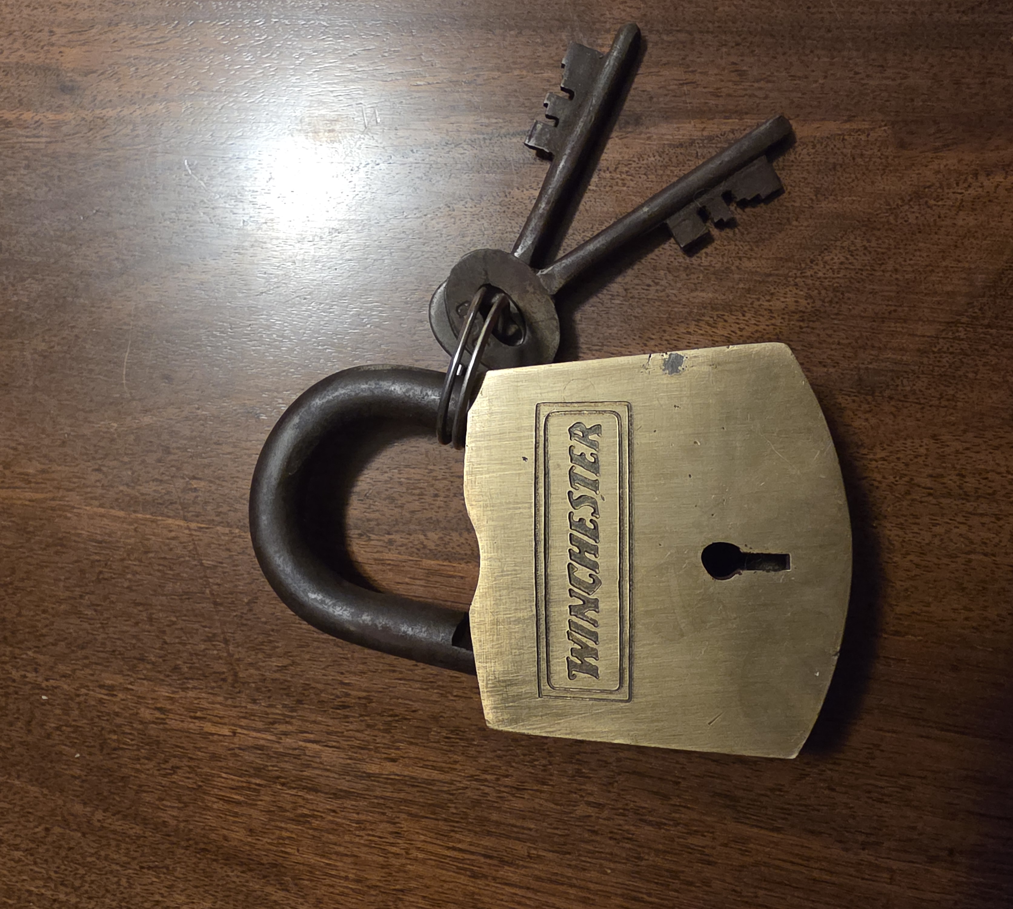 Winchester Brass Padlock
